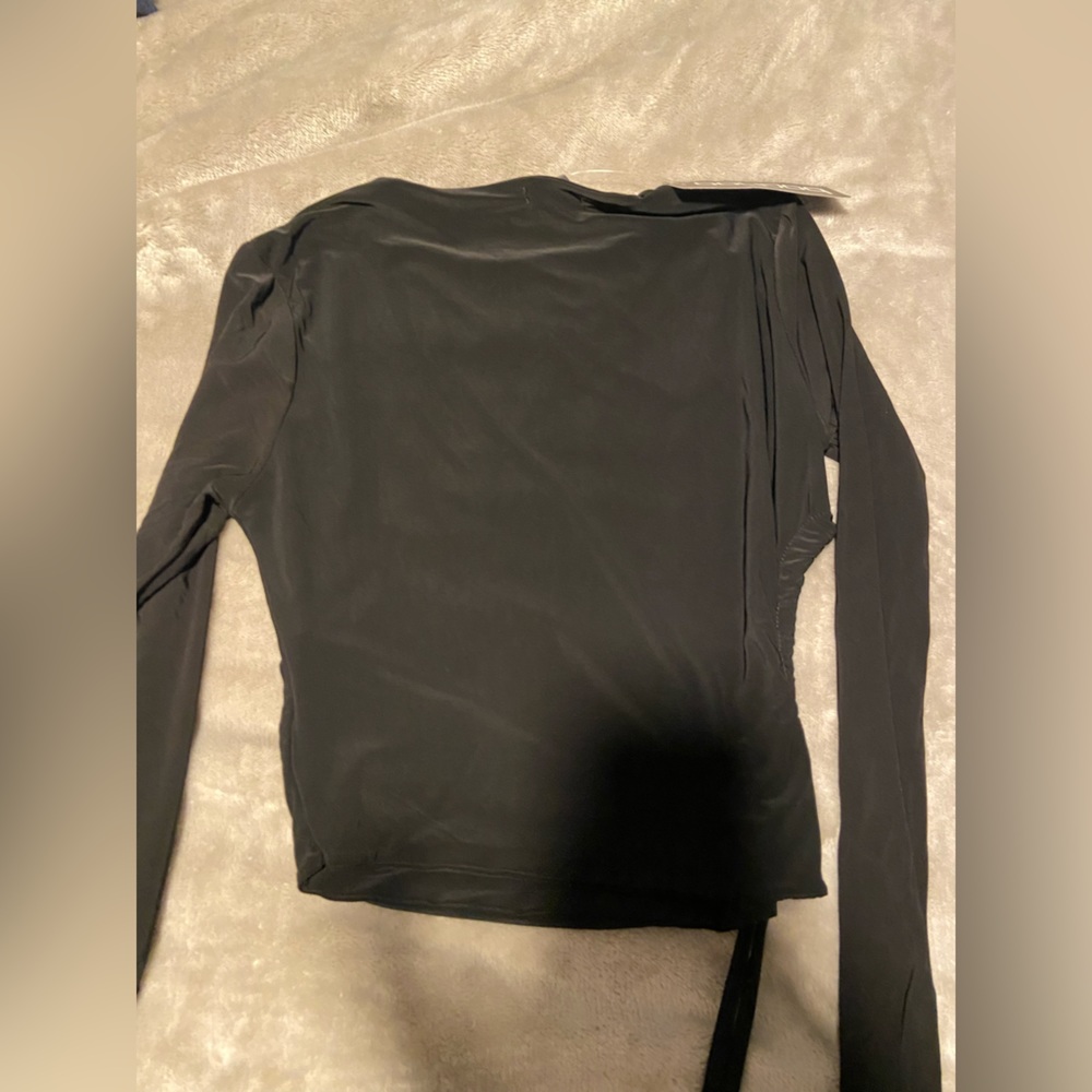 Black Boohoo Top/NEVER WORN